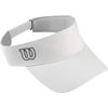 Wilson Unisex Visor, ULTRALIGHT VISOR, Polyester/Spandex, White, One Size, WRA797703