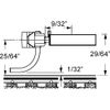 HO Whisker Coupler, 9/32" Center (2pr)