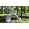 Coghlan's Traveler’s Circular Mosquito Net – Lightweight Insect Protection for Camping, Travel, and Outdoor Use – Includes Carry Bag, Twine, Hooks, Anchors, Nails – 78" x 32" x 58"