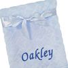 Grehge ersonalised Blanket Embroidered Name (Blue)
