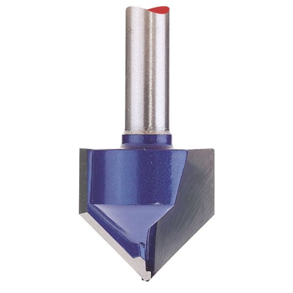 Draper 75337 1/4-inch Groove 19mm x 90 Degree Tungsten Carbide Tip Router Bit