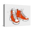 ART.COM Stretched Canvas Print Hand-Drawn Sneakers by aggressor, 16" x 12"