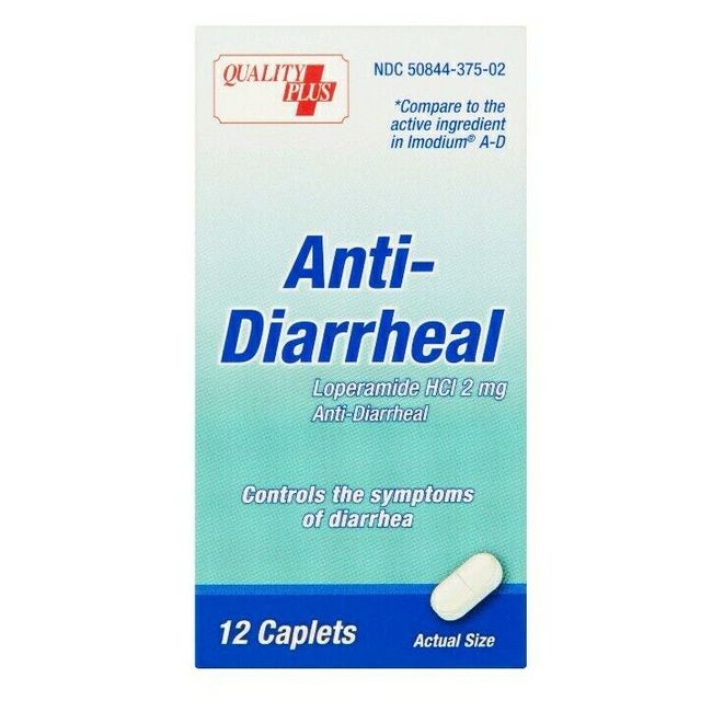 5 BOXES Anti-diarrheal Medicine 2mg Tablets Quality Plus EXP 12/25 OR LATER