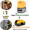 For Ryobi 18V Lithium Battery Convert for Dewalt 20v Series Tools Adapter Only