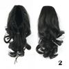 CEXIN Ponytail Wig, Elastic, Clip, 2 Types, Exterior, Soft, Curls, Long, Medium, Partial Wig, Point Wig, Hair Extension, Heat Resistant - Rubber Towel, Black