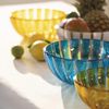 GUZZINI - Bowl M "Dolcevita" Bio-Based Plastic, Amethyst, 20 x 20 x 8.5 cm