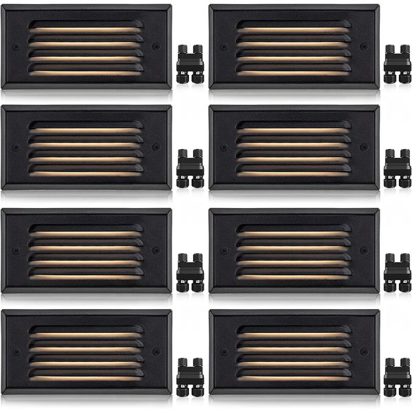 5W Low Voltage Step Lights Outdoor Stair Lights 3000K LED Low Voltage Deck Light