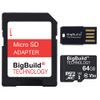 64GB 100MB/s U3 Micro SDXC Memory Card For DJI Osmo Action 3 Action camera