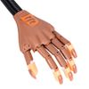 200Pcs Hand Practice Finger Tips Life Size Nail Art Training Hand Practice Learning Model for Training
