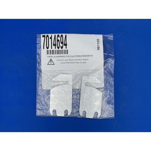 7014694 Sub-Zero Refrigerator Bottom Door Hinge Shim OEM Factory Part ( 2 Pak)