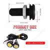 4Pcs White LED Eagle Eye Light 12V 15W Daytime Running DRL For Ford Escape