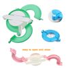 Pompom Maker Kit 6 Pom, 12 Pcs Handmade Pom Pom Tool Set, 2 Threadcutter Scissors, 10 Stitch Markers