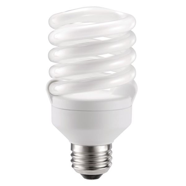 Philips LED 417089 Energy Saver Compact Fluorescent T2 Twister (A21 Replacement) Household Light Bulb: 2700-Kelvin, 18-Watt (75-Watt Equivalent), E26 Medium Screw Base, Soft White, 4-Pack