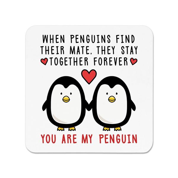You Are My Penguin Love Fridge Magnet
