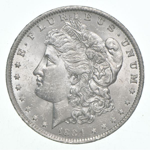 BU/Unc 1884-O Morgan Silver Dollar (1 coin)