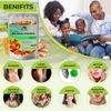(2 Pack) Sea Moss Gummies - Irish sea Moss raw Organic Bladderwrack Burdock Root