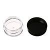 50 Pcs Cosmetic Jars Empty Plastic 5 Gram Makeup Containers (Black)