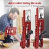 Siding Installation Tools Compatible with 5/16 Inch Fiber Cement Siding Mounting