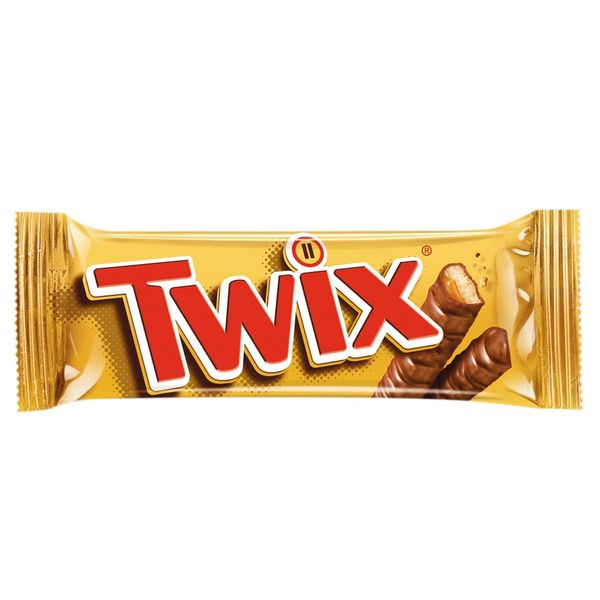 Twix Chocolate Bars 24 Bars of 50g Milk Chocolate Bulk Gift Treat Office Box (10 Box (250 Bars))