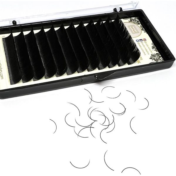 RUSSIAN VOLUME LASHES INDIVIDUAL SEMI PERMANENT FALSE EYELASHES (0.05 D, 11mm)
