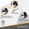 Diamond Socket Drill Bit for Masonry with Hexagonal Socket Usable Length 80 mm