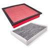 BESTWELL4U Comb Engine Cabin Air Filter for Lincoln Navigator 2022