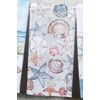 BLACK FOREST DECOR Shell Collector Dual Purpose Terry Towel