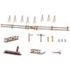 Kibri Decoration Set Alpine Land | Construction Kit Track H0#38111
