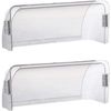 Air Vent Deflector - Heavy Duty Unbreakable Plastic with Magnet Secure Design - 