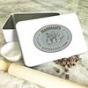 Fingerprint Designs Kitchen Tools Vintage Teal Label Personalised Bits & Bobs Storage Tin