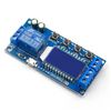Time Delay Relay DC 5V 12V USB Relay Module 6-30V Delay Controller Board Delay-Off Cycle Timer Control Switch with LCD Display Support Micro USB 5V Power Supply DIY