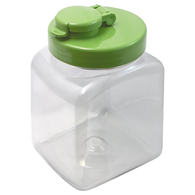 Liquid Sealed Bottle, S Shape, 1.1 L Green