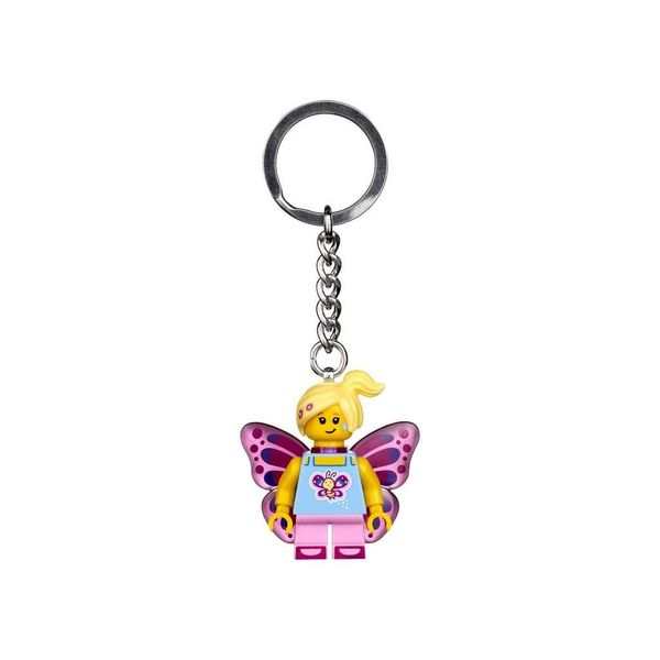 LEGO Butterfly Girl Keyring / Keychain - LEGO Brand New with Tags Official Product