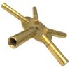 3-11 BRASS CLOCK KEY : Spider Winged Keys New Tool (60)