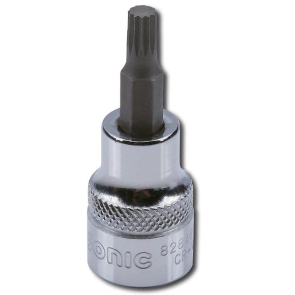 Sonic 8284806 M6 Bit Stecknuss XZN, 3/8