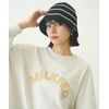Milkfed STRIPE KNIT Hat, Women's Hat, Black