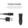 Replacement Charging Cable for Meridian Electric Shaver Trimmer 5Ft Charger Cable Power Cord Black