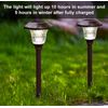 8 Pack Solar Pathway Lights Outdoor Waterproof Bright LED Solar Landscape Lights
