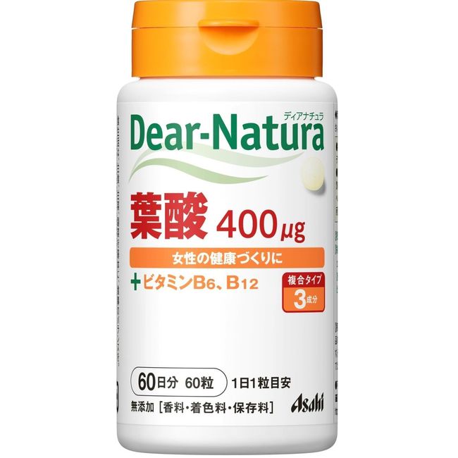 Asahi F&H Dear Natura Folic Acid 60 Tablets