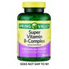 Spring Valley Super B-complex Dietary Supplement Tablets 250 Pieces, Free Ship