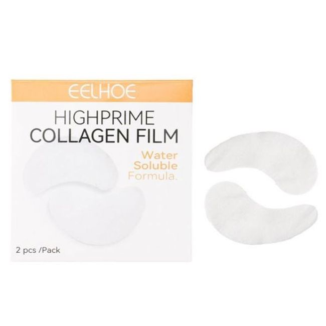 Collagen Soluble Film Patch Hyaluronic Acid Repair Remove Dark Circles Moisturizing Firming Mask Skin Care 2 Pieces