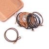 BIANHUAN Hair Elastics, Stylish, Hair Accessories, Ribbon, Simple, Mature Rubber, Kids, Bundled Hair, Hair Accessories, Gift, Commuting, Set of 12