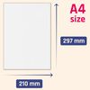 20 Sheets - 350gsm A4 White Card, Thick Card Paper