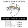 Blackskies Pathfinder Snapback Cap | Visor Unisex Premium Baseball Cap Baseball Cap Adjustable One Size - Black Melliert Beige