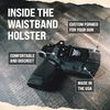We The People Holsters - Constitution - Right Hand - IWB Holster Compatible with Taurus TX22 Compact