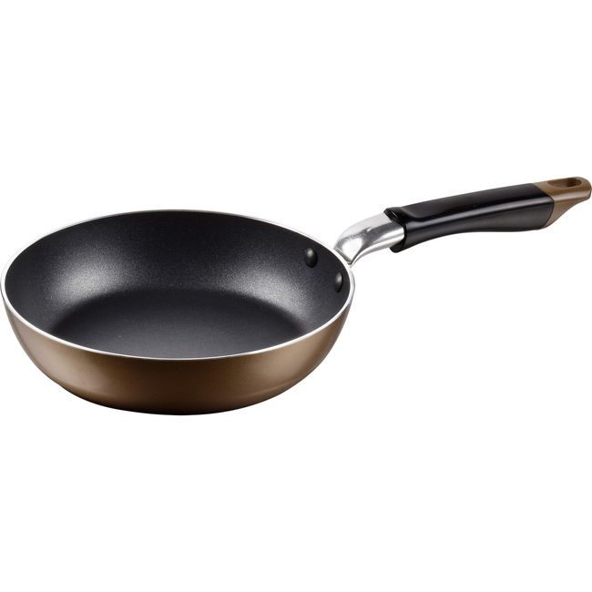 Wahei Freiz Onette RA-9925 Frying Pan, 7.9 inches (20 cm), Induction Compatible, Teflon Platinum,