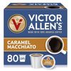 Victor Allen's Coffee Caramel Macchiato Flavored, 80 Count, Medium Roa