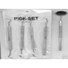 dental Pick Set + Mirror Handle Hobby Tools Instruments