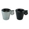 Ultimate Kaddy Chrome Cup Holder, Bar Mount 7/8", 1", 1 1/4"