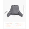 Reading Pillow Large Size Bed Pillow with Shredded Memory Foam Washable